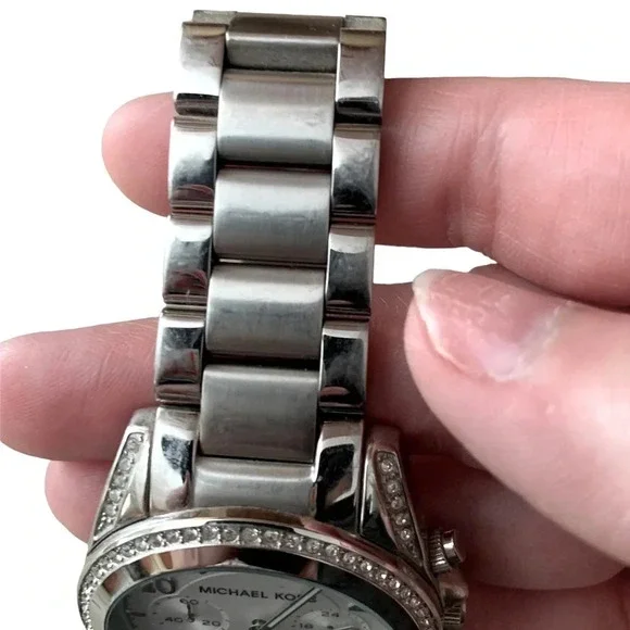 Michael Kors Silver Stainless Steel Blair MK5165 Watch - Picture 8 of 8